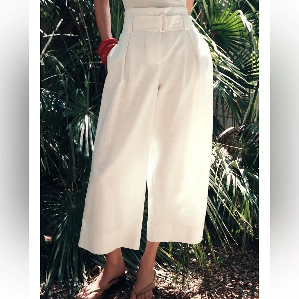 Zara Belted Culottes